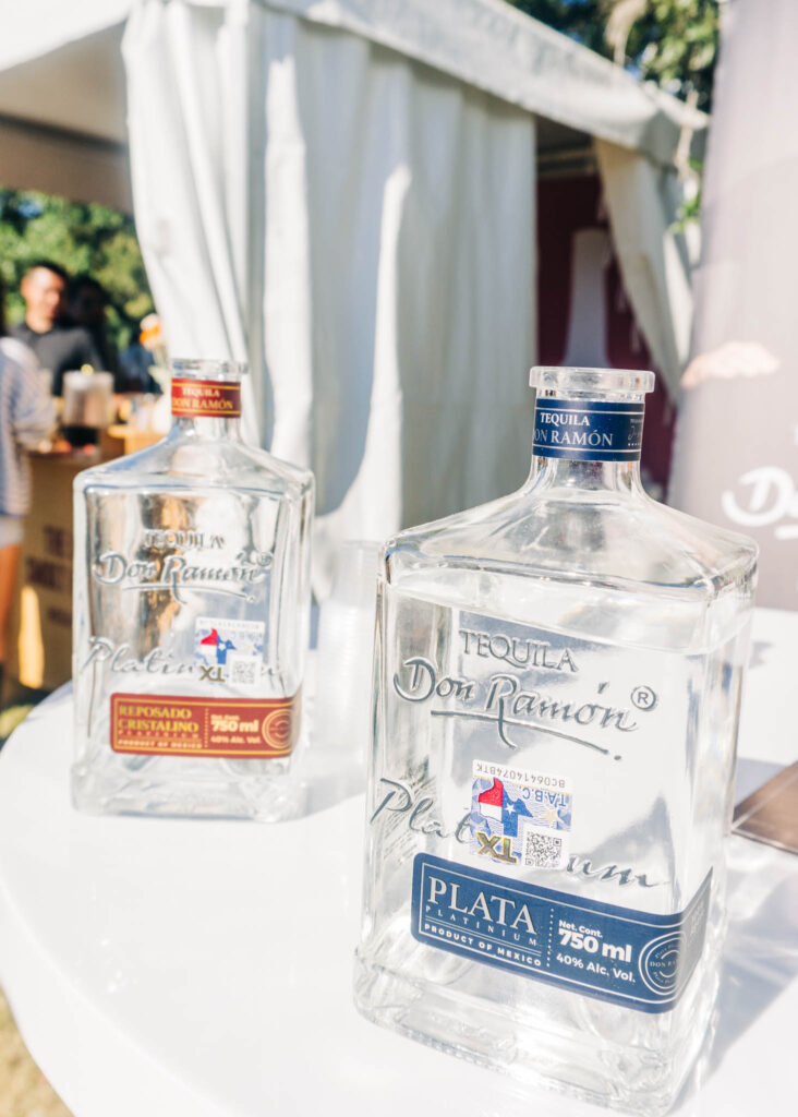 Close up of shrimp glazed in sugar with candied pecan at Austin Food & Wine Festival”